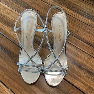 Caparros Silver Heels